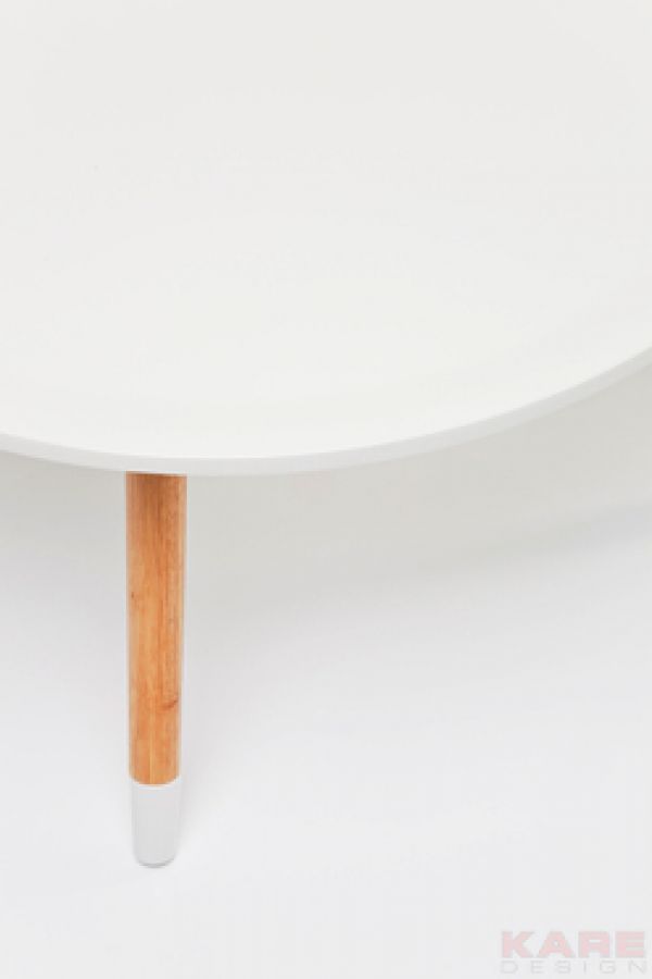 Stolik Blossom biały  - Kare Design